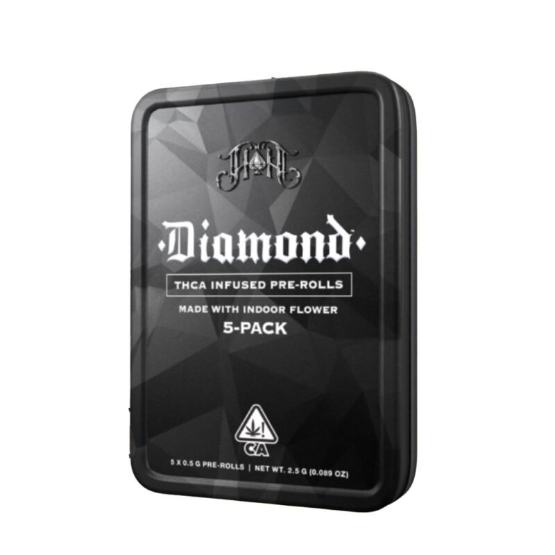 Heavy Hitters Diamond THCA Infused Prerolled 5pzs